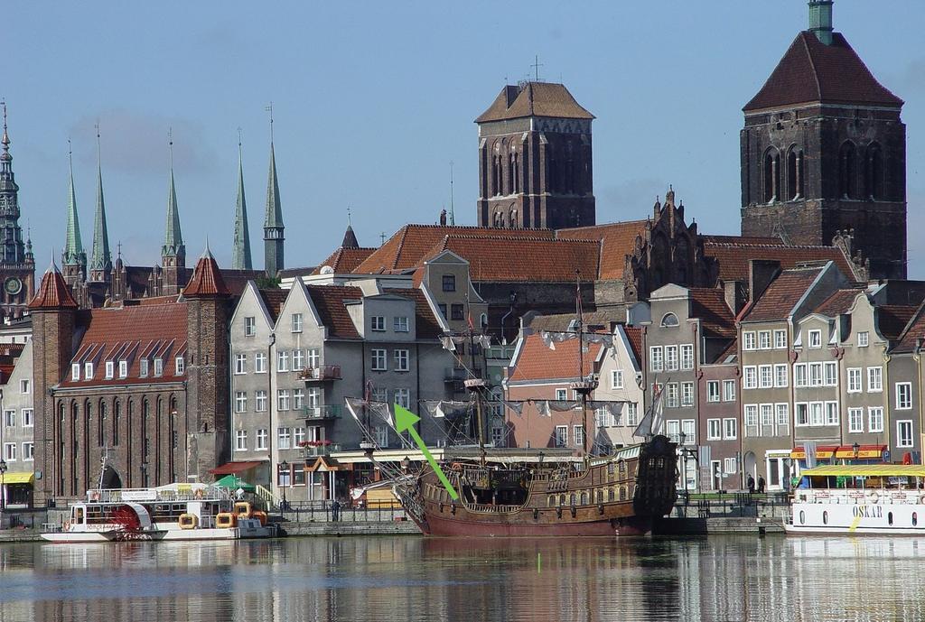 Gdansk Old Town River View 외부 사진